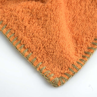 Orange Guest Towel 30x30cm.