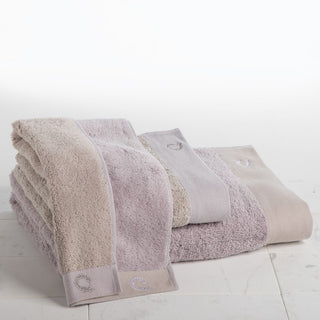Face Towel Double Face Lilac-Grey 50x100cm.