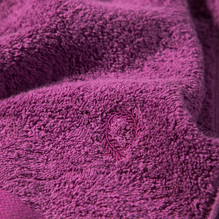 Body Towel Dobby Purple 70x140cm.