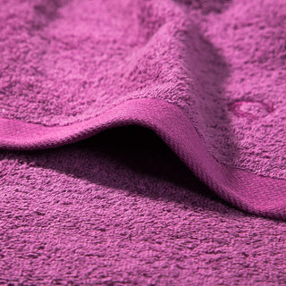 Πετσέτα Σώματος Dobby Purple 70x140εκ.