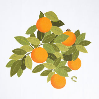 Coaster Oranges 45x70cm.