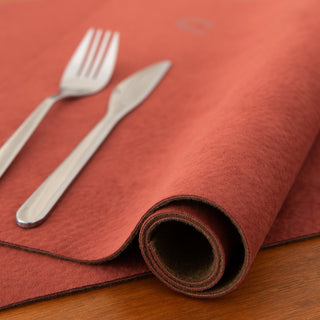 Set de table Rouge-Marron 35x45cm.