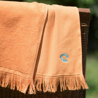 Summer Orange Beach Towel 90x180cm.