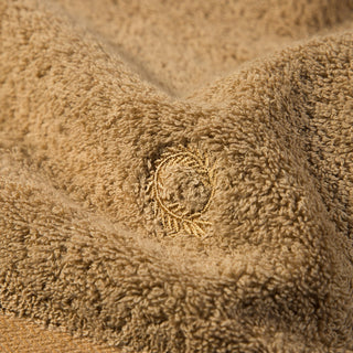 Dobby Gold Face Towel 50x95cm.